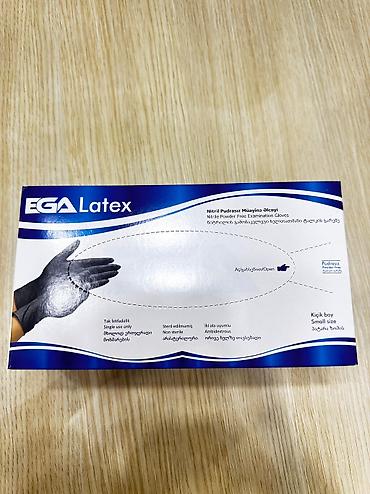 agardici maskalar: EGA latex pudrasiz elcek Razmerler Qara nitril S Latex pudrasız S L — 2
