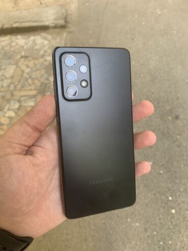 samsung a02 qiyməti: Samsung Galaxy A52, 128 GB, rəng - Qara, Barmaq izi, Face ID
