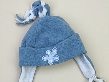 błękitna czapka: Czapka, 42-43 cm, stan - Dobry
