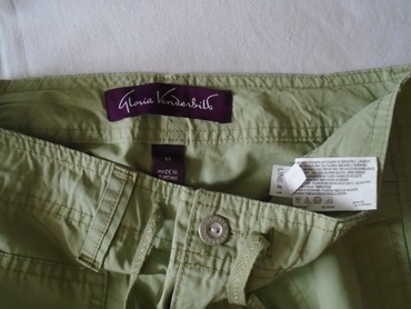 guess pantalone zenske: S (EU 36), color - Khaki, Single-colored