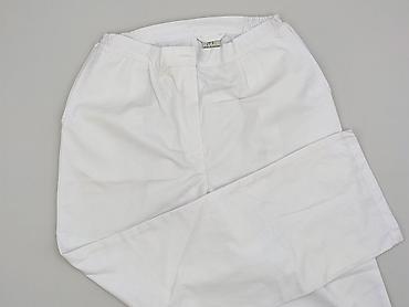 white jeans: Spodnie materiałowe damskie, rozmiar 3XL — 1