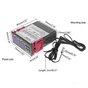 STC-3008 TERMOMETAR TERMOREGULATOR SA DVE SONDE 120C | Digitalni