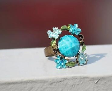 Prstenje: Prsten Sova I Tirkizni prsten. 1. Prsten Sova Prekrasan prsten Sova — 5