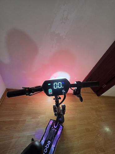 toba elektrikli scooter: Elektrik skuter – Toba - Güclü elektrik mühərriki və iri profilli — 4