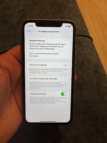 iphone 11 sade: IPhone 11, 64 GB, Matte Midnight Green, Face ID, Sənədlərlə — 2