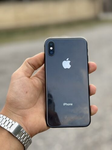 işlənmiş soba: IPhone X, 64 GB, Space Gray, Face ID