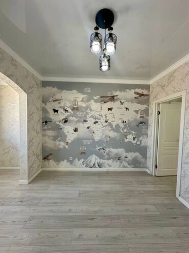 квартира берилет мкр кок жар: 3 комнаты, 83 м², 108 серия, 5 этаж, Евроремонт