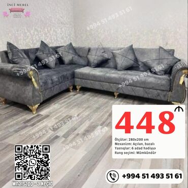 Divanlar: Künc divan, Yeni, Açılan, Bazalı, Parça, Şəhərdaxili pulsuz çatdırılma — 2