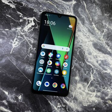 Poco: Poco C75 5G, Б/у, 256 ГБ, цвет - Черный, 2 SIM — 2