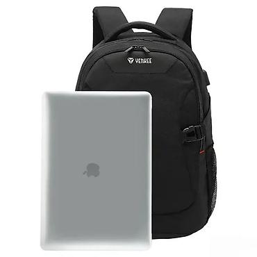 Futrole i torbe za laptopove: Yenkee ranac za laptop – poslovni i putni ruksak, crni - Prostran — 21