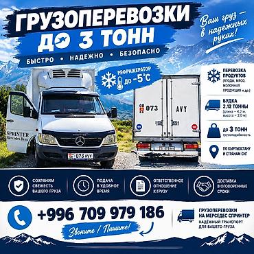 седенье на спринтер: Рефрижераторный фургон Mercedes-Benz Sprinter - Тип: будка с — 1