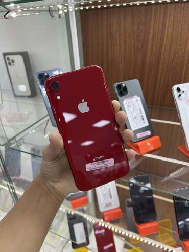 iphone xr цена в бишкеке бу: IPhone Xr, 128 ГБ, Красный, Защитное стекло