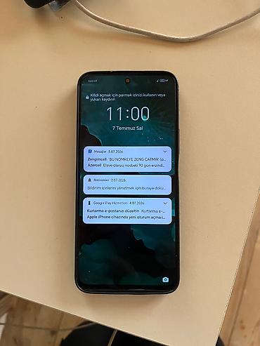 ikinci əl telfon: Honor 8X, 128 GB, rəng - Qara, Face ID, Barmaq izi, Sensor — 6