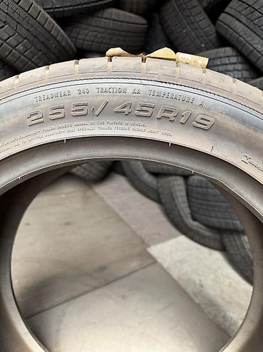 19 5 балон: Шины 255 / 45 / R 19, Лето, Б/у, 1 шт, Легковые, Германия, GoodYear — 2