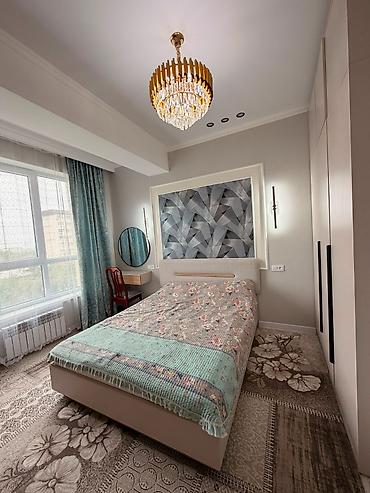 flat osh: 2 комнаты, 69 м², Кок-Жар ж/м Элитка, 4 этаж, Свежий ремонт — 1