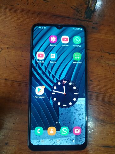 samsum: Samsung Galaxy A12, 32 GB, rəng - Qara, Barmaq izi