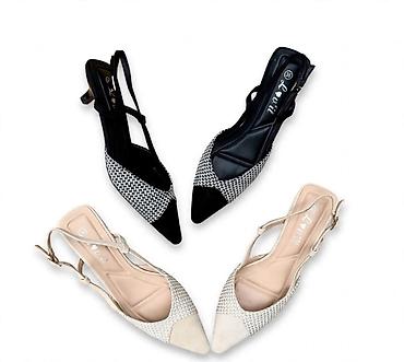 patike adidas: Elegantne ženske slingback cipele sa špic vrhom - Model: slingback sa — 1