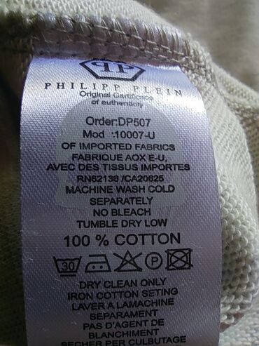 Duksevi: Duks, M (EU 50), Philipp Plein, bоја - Siva — 18