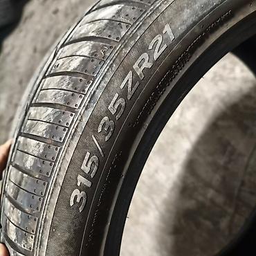 Транспорт: Шины 315 / 35 / R 21, Лето, Б/у, 1 шт, Легковые, Корея, Hankook — 3
