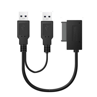 sata usb кабель: Адаптер 2 x USB 2,0 на Mini Sata II 7 + 6 13 - контактный