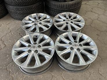 колпаки 22 5: Литые Диски R 16 Toyota, Комплект, отверстий - 5, Б/у — 2