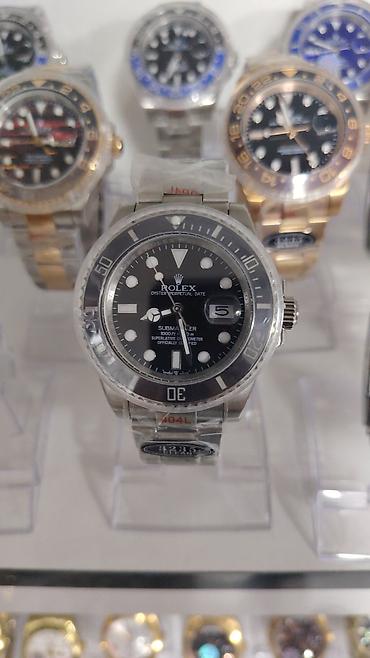 oyster saat: Rolex Submariner tərzində kişi qol saatları - Korpus: paslanmayan — 10