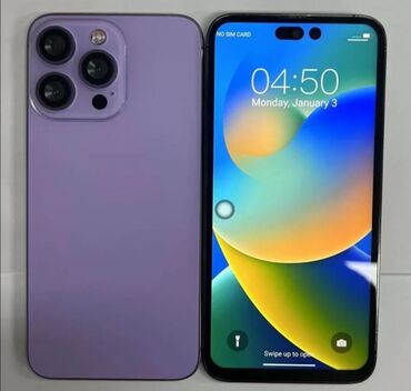iphone китайский: IPhone 14 Pro Max, Новый, 512 ГБ, Зарядное устройство, Защитное стекло, Чехол, 100 %