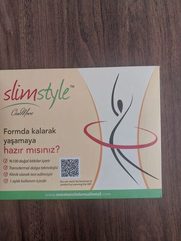 arıqlama çay: Slimstyle arıqlama bandı(plasır).Heç bir dieta saxlamadan,toxluq hissi