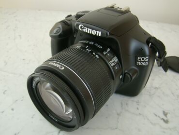 профессиональные фотоаппараты в бишкеке цены: Фотоаппарат Canon EOS 1100D с объективом EF-S 18-55mm. Эта цифровая
