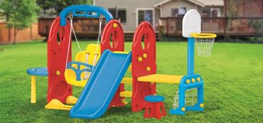 Igračke: ️️IGRAONICA 7u1 ️️ Zabavna igraonica koju čine 7 elemenata: tobogan — 7