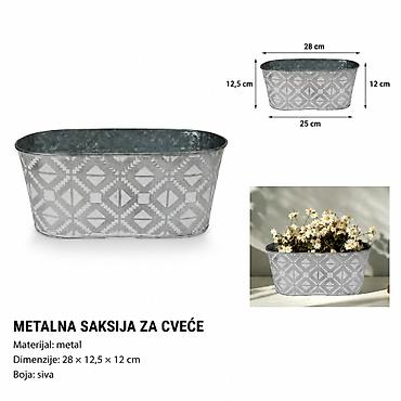 KMT Serija torba za plažu okrugli plastični saksija 502100 Okrugla