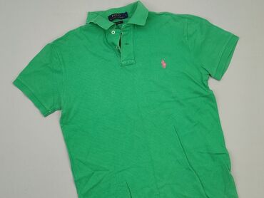 zielone t shirty zara: Polo shirt, S (EU 36), condition - Good