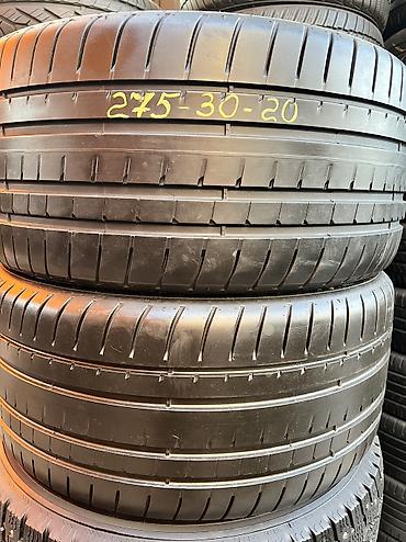 купить летние шины: Шины 275 / 30 / R 20, Лето, Б/у, Пара, Германия, GoodYear — 1