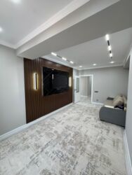 арзан квартира дордой: 2 бөлмө, 64 кв. м, Элитка, 9 кабат, Дизайнердик ремонт