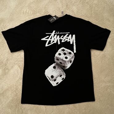 Футболки: СТИЛЬНАЯ ФУТБОЛКА В СТИЛЕ STÜSSY Качественная ткань, чёткий принт