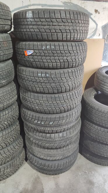 покупаем шины бу на переработку цена: 215/65r16 зима липучка Япония 
по 13000 сом комплект