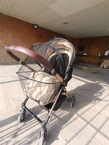 дождевик для коляски универсальный: Коляска, цвет - Черный, Б/у