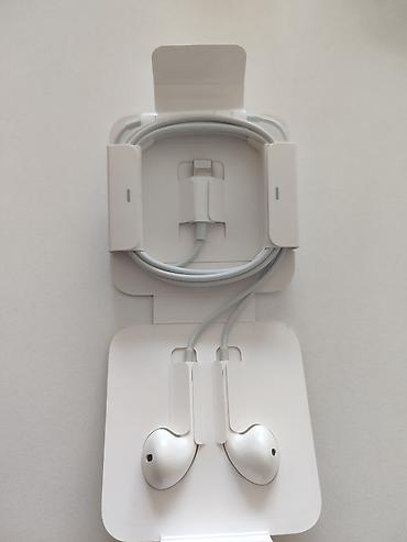plazma: Apple Earpods ligthning Mehsul yenidir istifade olunmayib Unvan  — 2