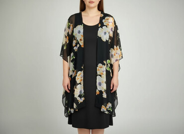 Narzutki: Kimono, Narzutka damska, rozmiar XL
