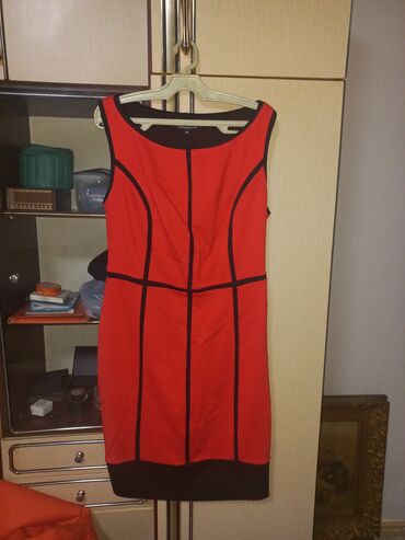 kućne haljine: 2XL (EU 44), bоја - Crvena, Top (bez rukava)