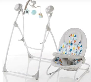 Люльки: Люлька, Новый, Колыбель, Переноска, Качалка, Металл, цвет - Серый, Самовывоз — 4