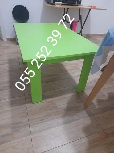 Masa və oturacaq dəstləri: Qonaq otağı üçün, Yeni, Transformer, Dördbucaq masa, 1 stul — 16