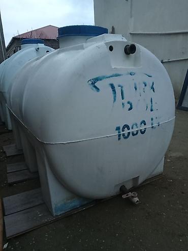 su cəni 1 ton: Bak, Plastik, 1000 l l, İşlənmiş, Ödənişli çatdırılma — 2