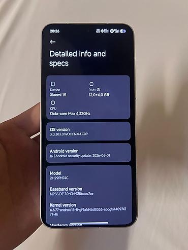mi 17: Xiaomi, 15, Б/у, 256 ГБ, цвет - Белый — 5