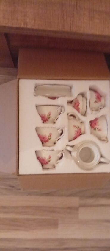 Çay dəstləri və servizlər: Çay dəsti, Keramika, 6 nəfərlik, Türkiyə — 3