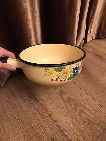 Другие аксессуары для кухни: Советский новый дуршлаг, эмалированный, плотный добротный и — 1