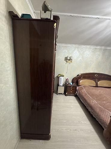 спальный гарнитур джаконда: Спальный гарнитур, Б/у, Дерево, Самовывоз, цвет - Коричневый — 2