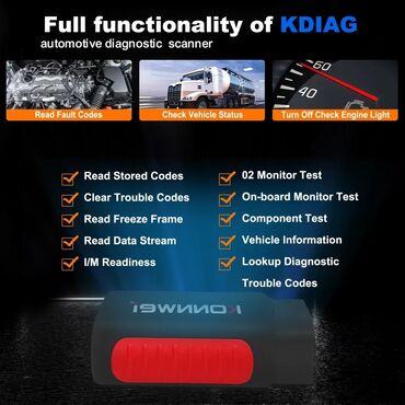 Alati za automobile: KONNWEI KDIAG OBDII Auto Dijagnostika Detalji o proizvodu KONNWEI — 5