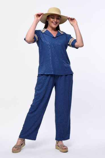 Kompleti: ***Hit kompleti za punije dame cena 3600 Pamuk viskoza elastin Siri — 1