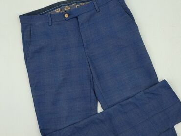 spodnie woskowane brązowe reserved: Suit pants for men, 2XS (EU 32), Zanetti, condition - Very good